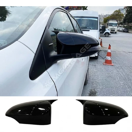 Toyota Avensis T270 Batman Yarasa Ayna Kapağı Piona Black ABS 2015-2018
