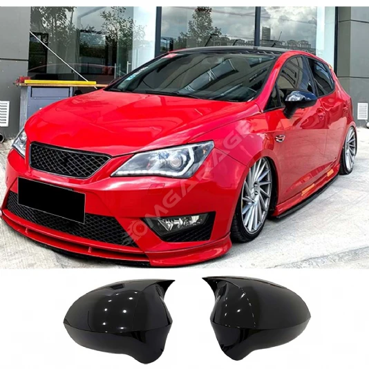 Seat ibiza 4 Batman Yarasa Ayna Kapağı Piona Black ABS 2008-2017