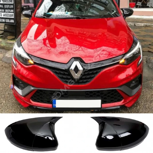 Renault Clio 5 Batman Yarasa Ayna Kapağı Piona Black ABS 2019 ve üzeri