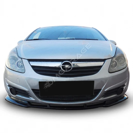 Opel Corsa D Ön Lip Parlak Siyah Plastik