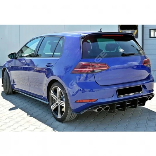 Vw Golf 7,5 R Tampon Flap Flaplar Splitter Bıçak 2017-2019