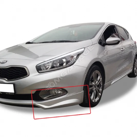 Kia Ceed Ön Tampon Flap Parlak Siyah Sağ Sol Plastik
