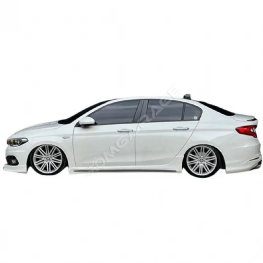 Fiat Egea Yan Marşiyel Çıkıntılı Mat Siyah Plastik 2 Adet