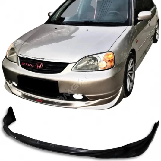 Honda Civic Vtec2 S2000 Ön Ek Mat Siyah Plastik Karlık 2001-2003