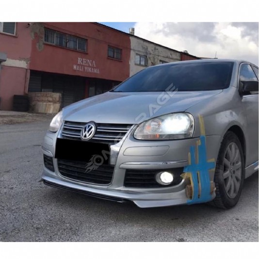Volkswagen Jetta Mk5 Ön Ek 2005 2006 2007 2008 2009 2010 Mat Siyah Plastik Ön Karlık