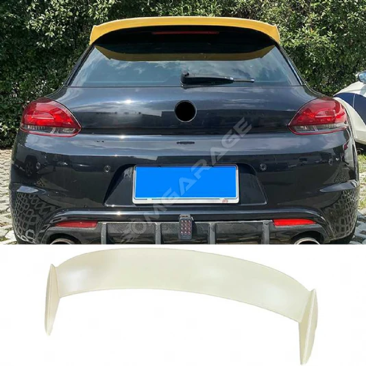 Vw Scirocco Bagaj Üstü İthal Spoiler Parlak Siyah Plastik Spoyler 2008-2014
