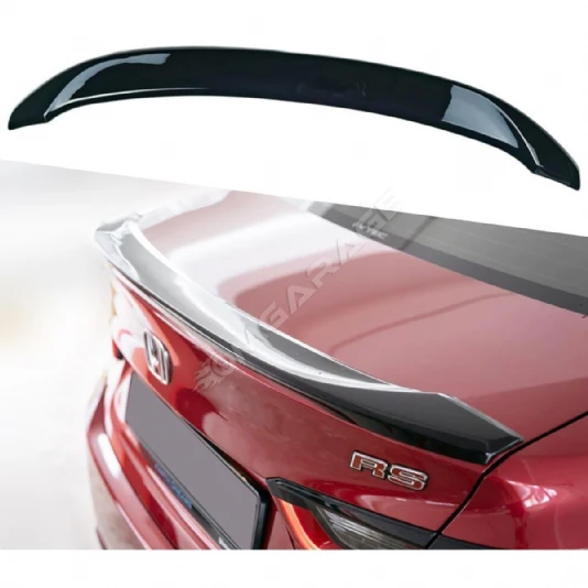 Honda City Rs Bagaj Üstü İthal Spoiler Parlak Siyah Plastik Spoyler
