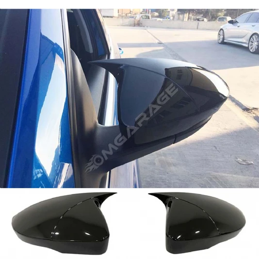 Skoda Octavia Mk2 A5 Facelift Batman Yarasa Ayna Kapağı Piona Black ABS 2009-2013