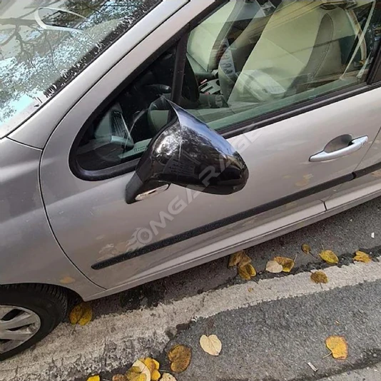 Peugeot 308 Batman Yarasa Ayna Kapağı Piona Black ABS 2007-2013