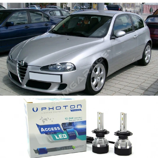 Alfa Romeo 147 Led Xenon Kısa Far Ampulü H7 Access Yeni Seri Beyaz