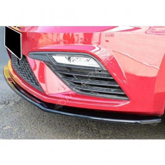Seat Leon Mk3,5 Cupra Ön Lip Parlak Siyah Plastik 2017-2022