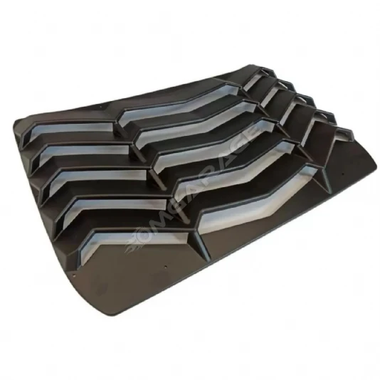 Honda Civic Fd6 Arka Cam Vizörü Parlak Siyah Plastik