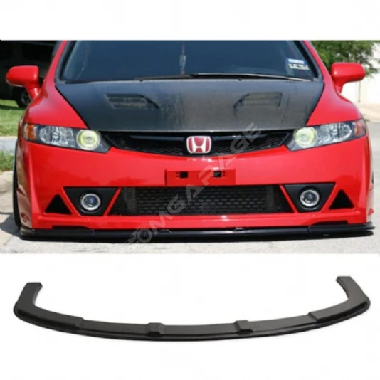 Honda Civic Basic Ön Tampon Lip Piona Black 2006 2007 2008 2009 2010 2011 Abs Plastik