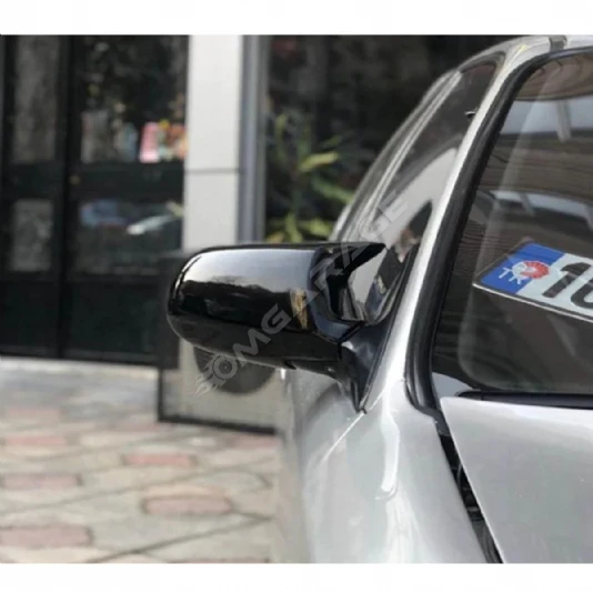 Honda Civic Ek Batman Yarasa Ayna Kapağı Piano Black 1996 1997 1998 1999 2000