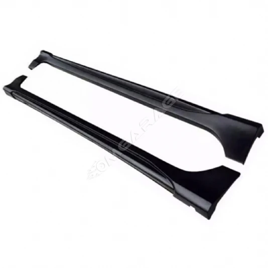 Honda Civic Fc5 Turbo Marşpiyel Seti Mat Siyah Plastik 2016 2017 2018 2019 2020 2021