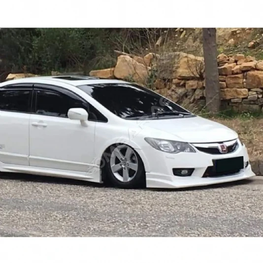 Honda Civic Fd6 Makyajlı Kasa Typer Ön Ek Karlık Mat Siyah Plastik 2009 2010 2011 2012