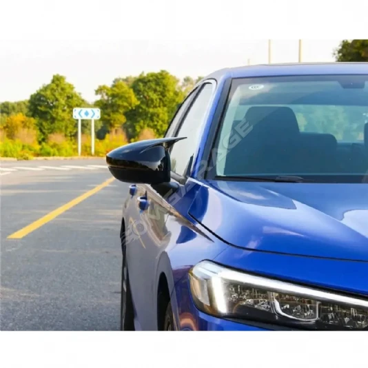 Honda Civic Fe1 2022+ Batman Yarasa Ayna Kapağı Piano Black 2022 2023