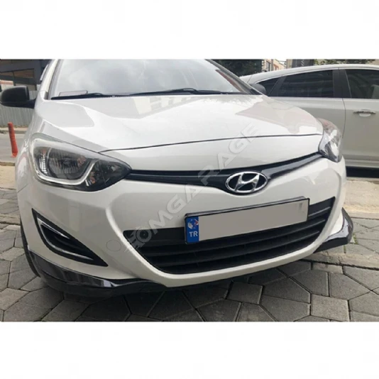 Hyundai I20 Ön Flap Set 2012 2013 2014 Piona Black Plastik  Uyumlu