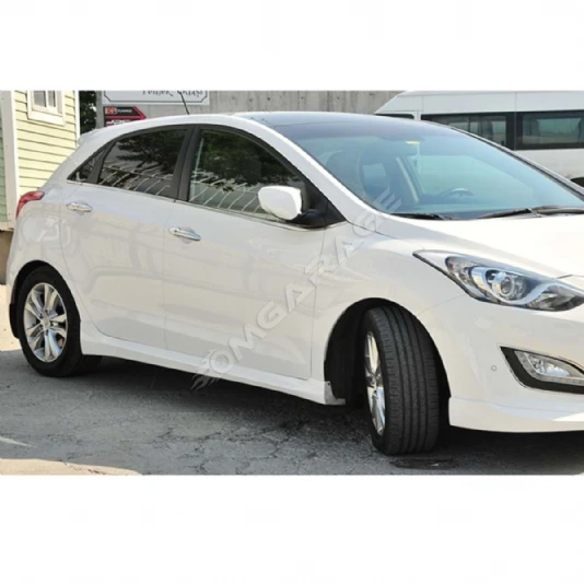 Hyundai I30 Sport Marşpiyel Seti Mat Siyah Plastik 2012 2013 2014 2015 2016 2017 Uyumlu