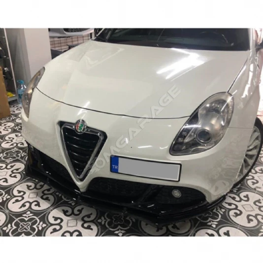 Alfa Romeo Guiletta Basic Ön Tampon Lip Piona Black 2010 Ve Üzeri