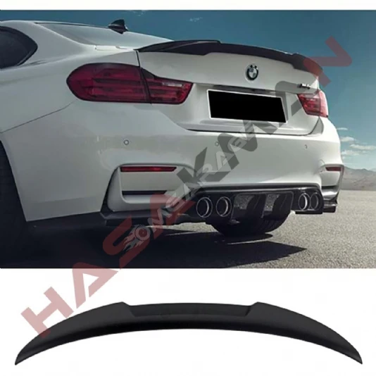 Bmw F32 Coupe M4 Serisi Yarasa Spoiler Piona Black 2014 2015 2016 2017 2018 2019 2020 Ithal 4 Seri