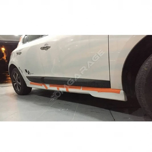 Megane 3 Sport Marşpiyel Seti Mat Siyah Plastik 2009 2010 2011 2012 2013 2014 2015 2016 Uyumlu