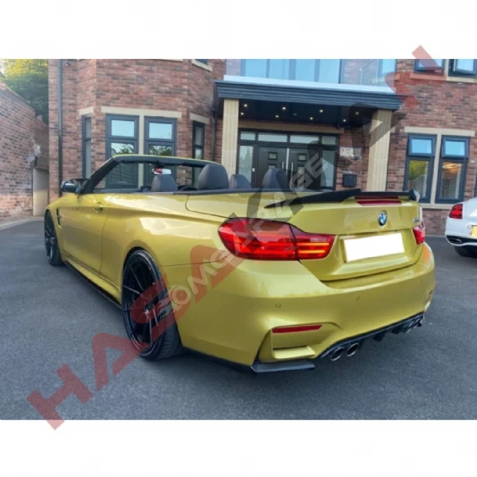 Bmw F33 M4 Cabrio Yarasa Spoiler Piona Black 2013 2014 2015 2016 2017 2018 2019 2020 Ithal