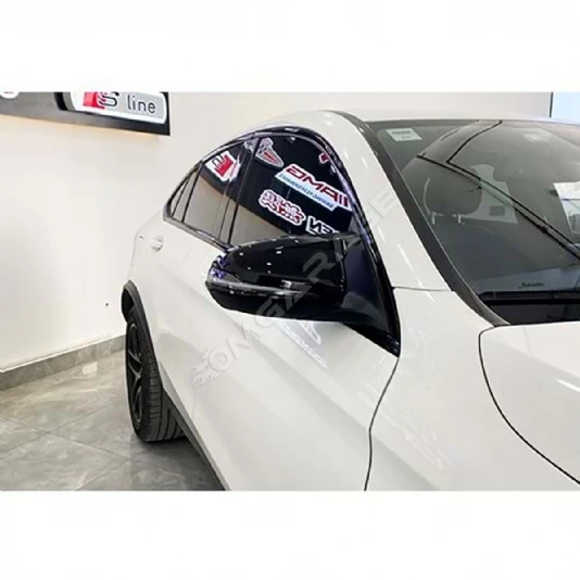 Mercedes Glc X253 Batman Yarasa Ayna Kapağı Piano Black 2015 Ve Üzeri