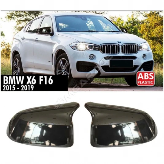 Bmw X6 F16 Batman Yarasa Ayna Kapağı Piano Black 2014 2015 2016 2017 2018 2019
