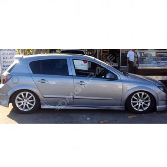 Opel Astra H Hb Marşpiyel Seti Mat Siyah Plastik 2004 2005 2006 2007 2008 2009