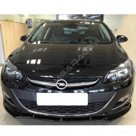 Opel Astra J Hb  Basic Ön Tampon Lip Piona Black 2009 2010 2011 2012 2013 2014 2015