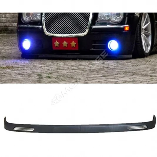 Chrysler 300 C Lgn Tip V2 Ön Lip Mat Siyah Uyumlu