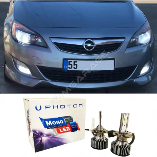 Opel Astra J Led Xenon Sis Far Ampulü H11 Mono Yeni Seri Beyaz 2009+