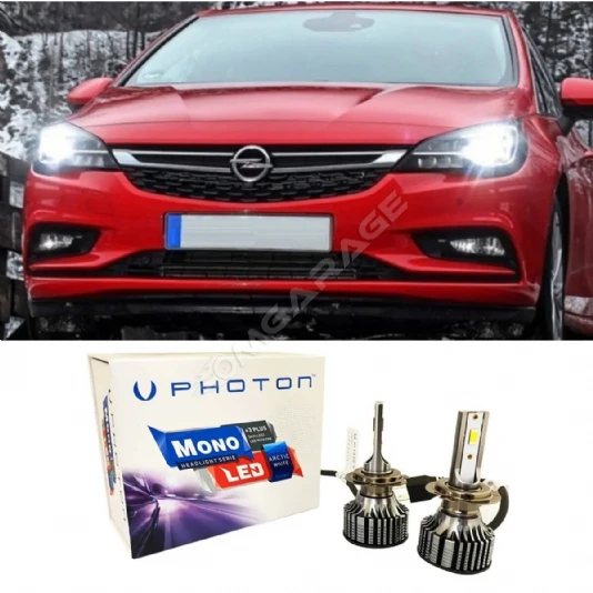 Opel Astra K Led Xenon Sis Far Ampulü H11 Mono Yeni Seri Beyaz 2015+Uyumlu