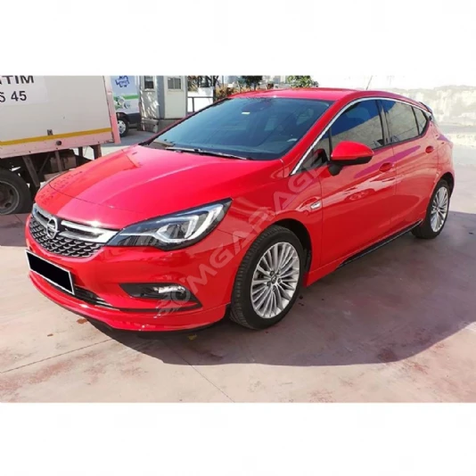 Opel Astra K Opc Yan Marşpiyel Seti Mat Siyah Plastik 2015 2016 2017 2018 2019 2020 2021