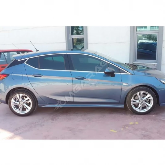 Opel Astra K Trend Marşpiyel Seti Mat Siyah Plastik 2015 2016 2017 2018 2019 2020 2021 Uyumlu