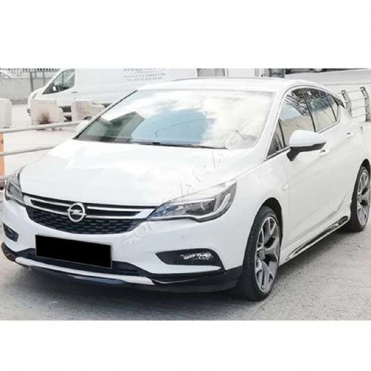 Opel Astra K Twin Ön Flap Ön Flap Set 2015 2016 2017 2018 2019 2020 2021 Piona Black 3 Parça