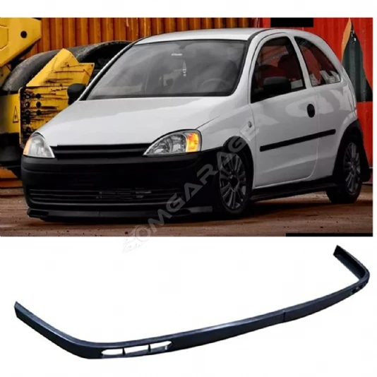 Opel Corsa C Lgn Tip V1 Ön Lip Mat Siyah