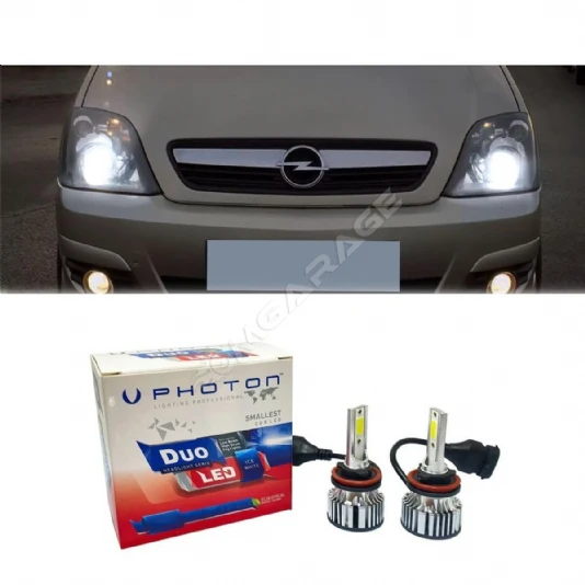 Opel Meriva A Led Xenon Kısa Far Ampulü H7 Duo Yeni Seri Beyaz 2003 - 2010