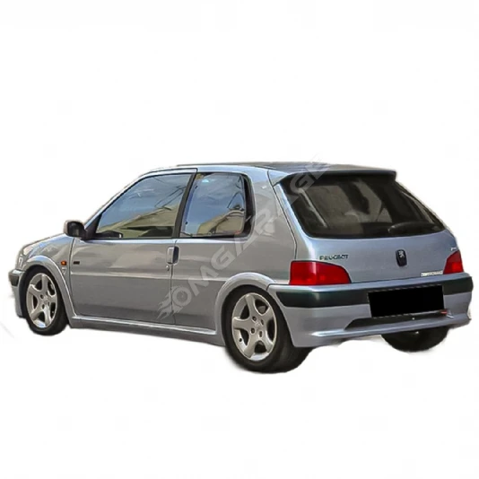 Peugeot 106 Yan Marşpiyel Seti Plastik Mat Siyah 1991-2003