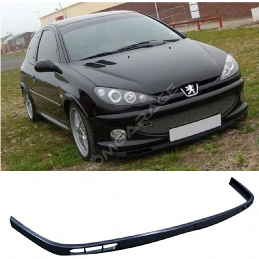 Peugeot 206 Lgn Tip V1 Ön Lip Mat Siyah