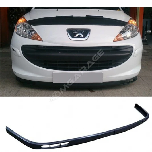 Peugeot 207 Lgn Tip V1 Ön Lip Mat Siyah