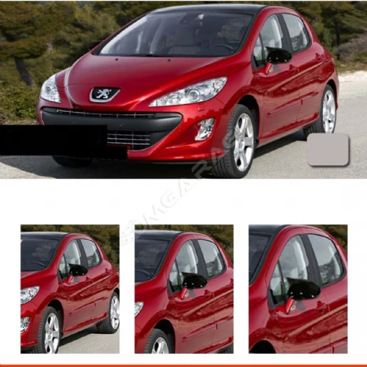 Peugeot 308 Batman Yarasa Ayna Kapağı Piano Black 2007 2008 2009 2010 2011 2012 2013