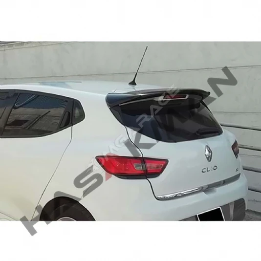 Renault Clio 4 Tavan Üstü Sport Spoiler Piona Black 2012 2013 2014 2015 2016 2017 2018 2019 Ithal