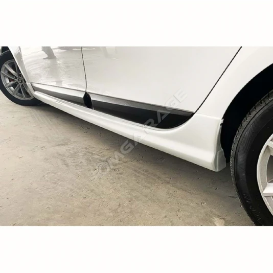 Renault Fluence Sport Marşpiyel Seti Mat Siyah Plastik 2009 2010 2011 2012 2013 2014 2015 2016