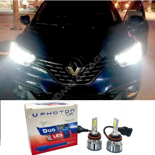 Renault Kadjar Led Xenon Uzun Far Ampulü H7 Duo Yeni Seri Beyaz