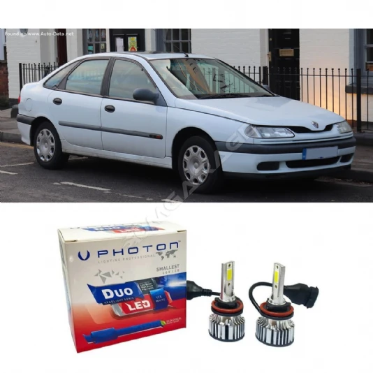Renault Laguna 1 Led Xenon Uzun Far Ampulü H7 Duo Yeni Seri Beyaz 1999-2002 Uyumlu