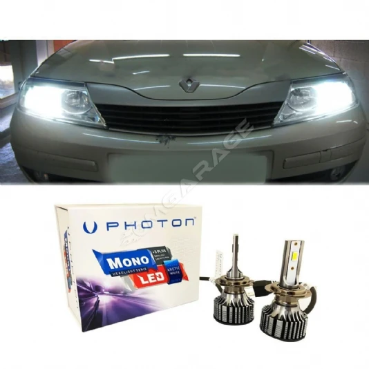 Renault Laguna 2 Led Xenon Kısa Far Ampulü H7 Mono Yeni Seri Beyaz 2002-2008