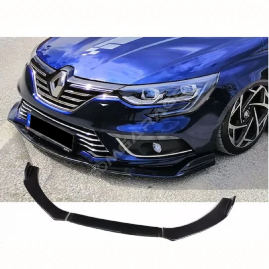 Renault Megane 4 Ön Lip Piona Black 3 Prç 2016+ Ön Ek