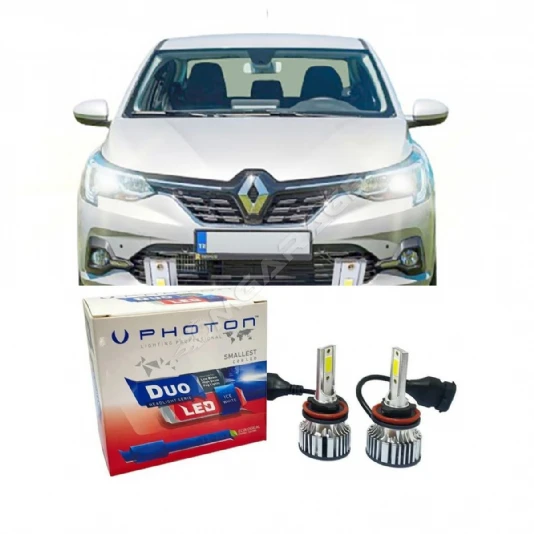 Renault Taliant Led Xenon Kısa Far Ampulü H7 Duo Yeni Seri Beyaz